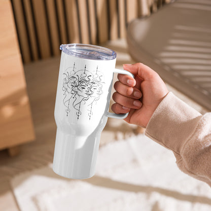 Medusa Stainless Steel Travel Mug, 25 oz and 40 oz