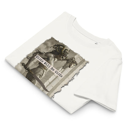 Medusa Organic Shirt: Soft Cotton, Girls Will Be Girls, Female Empowerment